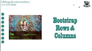 Bootstrap Rows and Columns in Dreamweaver