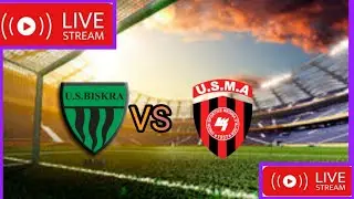 #🛑LIVE :Biskra vs USM alger