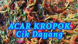 Resepi Acar Keropok
