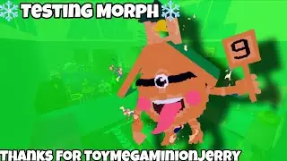 Mega Gus: testing Morph Esok Mega Minion Jerry 