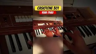 Casiotone 301 Vintage Keyboard #casiotone #casio #keyboard