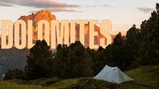 Wild Camping In The Dolomites