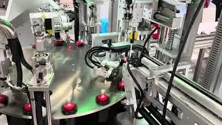 Full automatic lip gloss mascara filling capping machine with labeling and weight checker as option