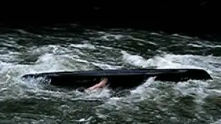 Spree Sohlschwellen bei 35 cbm/s in Faltbooten