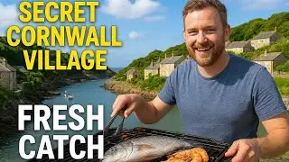 Secret Cornwall Village BBQs Fresh Catch Right on the Beach! 🐟🔥🌊
