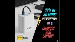 I Bought a 100W GaN Charger from Blinkit! ⚡ Unigen Unboxing & REAL Test! (English Subtitled)