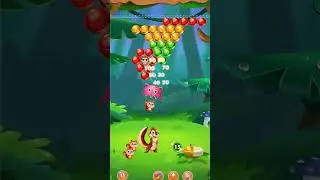 🎯 Bubble Shooter 2025 | Two Levels Completed 💥 | Fast Level Up #Shorts