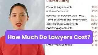 How Much Do Lawyers Cost? [REAL cost data]
