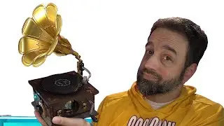 Pantasy Retro Gramophone brick-built record player review #NotSponsored