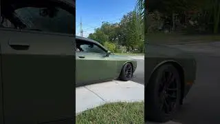 Forged/boosted 392 Hemi 6speed #dodge #challenger #scatpack #shaker #392hemi #6speed #boosted