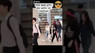 When Kang seulgi walks so Handsome !!!!