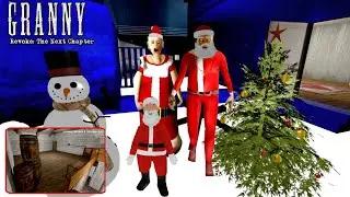 Granny 2 Christmas Theme | Granny Revoke New Update With New Place Full Gameplay