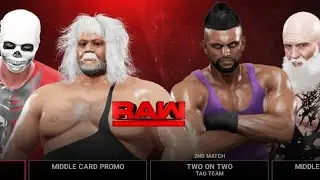 WWE RAW. 12 Elimination. 1 Lap. 1 Fight. Henker & Fructoza vs. Gangster & Ibragim 