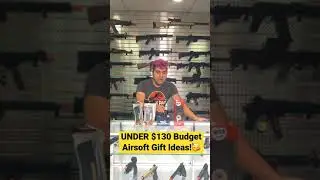 UNDER $130 Budget Airsoft Gift Ideas! 🥳 #airsoft #airsoftgi #short #shorts #giftideas