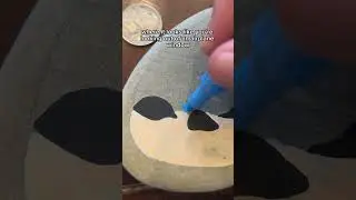 Rating POSCA Markers! PAINTING A ROCK #art #howtodraw #diy #posca #shorts