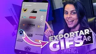 Como EXPORTAR GIFS do After Effects (Mais leve e sem plugins!)