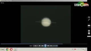 Live recording of the planet Saturn.Live Stream 22-11-2025,real video.
