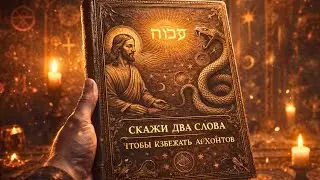 Иисус открыл 2 слова, чтобы выйти из ловушек Архонтов (произнеси это сегодня)