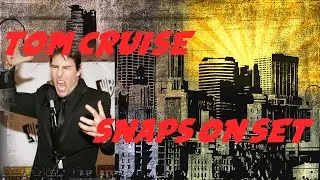 Tom Cruise Snaps on Set of Mission Impossible