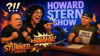 Eric The Actor Talk - Howard Stern Roasts Eric The Actor&rsquo;s Questions to John Cena