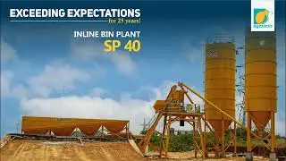 AQUARIUS   Inline Bin Plant   Stationary Batching Plant   SP 40