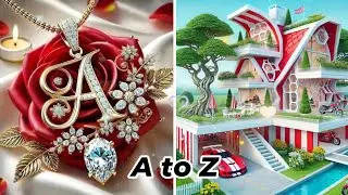 Choose your Name's First Letter 💙And See Your Dream House 🏡 ✨|Hassaneditz01✨❤️💛❤️