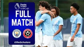 Full Match Man City vs Sheffield United | U18 Premier League Cup Matchday 3 | 22/11/25