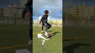 FAKE ZIDANE TURN⚽️#shorts #football #soccer #footballskills #soccerskills