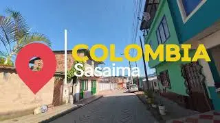 4K Walking Tour of Saisama, Colombia 🇨🇴 | Hidden Gem in the Andes