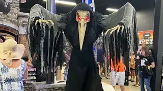 Spirit Halloween 2022 Lord Raven Animatronic In Store Demo