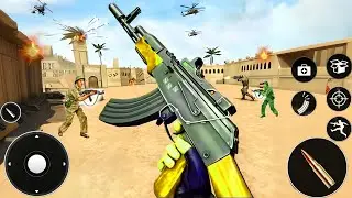 Counter Strike FPS Commando - Team Battle Gameplay | Offline Shooting Game 2025
