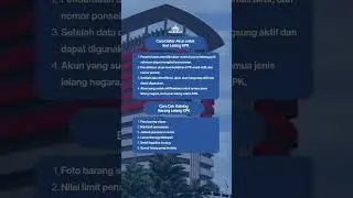 Cara Ikut Lelang KPK‼️ #LelangKPK #KPK #InfoLelang #AsetNegara #shortvideo