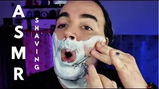 ASMR Shaving 🪒 One Week Beard Satisfying Shave | Yaqi Castor Safety Razor | Xerius Set 💆🏻&zwj;♂️💈
