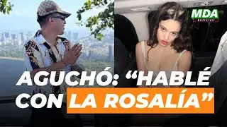 AGUCHO le CONFES&Oacute; su AMOR a ROSAL&Iacute;A y la CANTANTE le RESPONDI&Oacute;