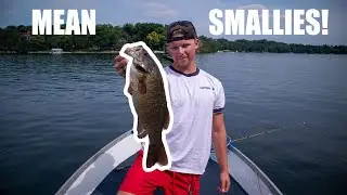 Fishing ULTRA Clear Lake For Smallmouth
