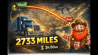 ATS Road Trip 🗺️ Atravesando Estados Unidos - Port Angeles ➡️ Puerto Fourchon 🚛💨