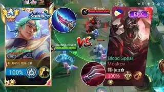 META MOSCOV VS BUFF CLINT IN GOLD LANE! (WHO WILL WIN?) - MLBB