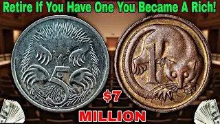 These 6 Australian 1 Cent and 5 Cent Coins Turned Pocket Change Into Big Money in Dollars!