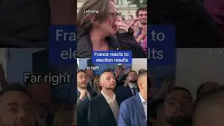 France reacts to election results... 😳