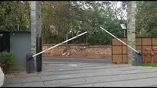 Malabar Builders, Trivandrum  Boom Barrier and Swing Roller Motor installed by AUTONICA - 9048880404