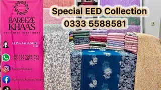 Summer Eid Collection Designer Bareee Style Pakistani Dress Designs Chiffon Dupatta Lawn Suits!