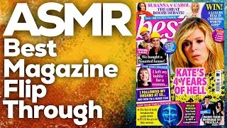 ASMR Best magazine flip through, StevenAntonyASMR