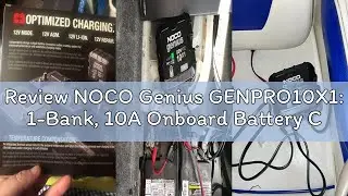 Review NOCO Genius GENPRO10X1: 1-Bank, 10A Onboard Battery Charger - 10A Per Bank, 12V Waterproof Ma