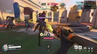 Overwatch 2 performance on Mac mini m2 with Crossover + Game Porting Toolkit 1.0.3 (Steam) 60+fps