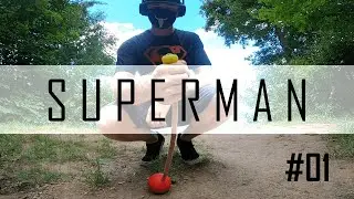Some 2P1H poi spinning tutorial Superman No Beats Stalls 1.5