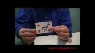 Free Magic Tricks: Ambitious Card Routine Tutorial