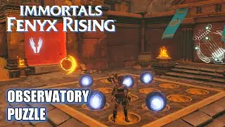Immortals Fenyx Rising - The Observatory Puzzle with the Blue Orbs
