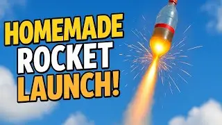Homemade Rocket Launch | Project Maker Bangladesh | Powerful DIY Bottle Rocket Test!