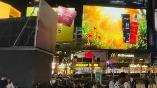 KL Above McD Bukit Bintang Dooh Advertising Companies Opposite Lot 10 LED Advertising Board