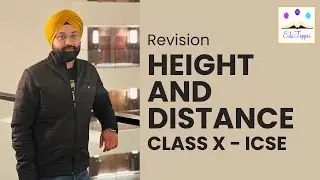 Height and distance Revision for ICSE class 10 #edutopper #gagansir #icse10th #boardexams2026